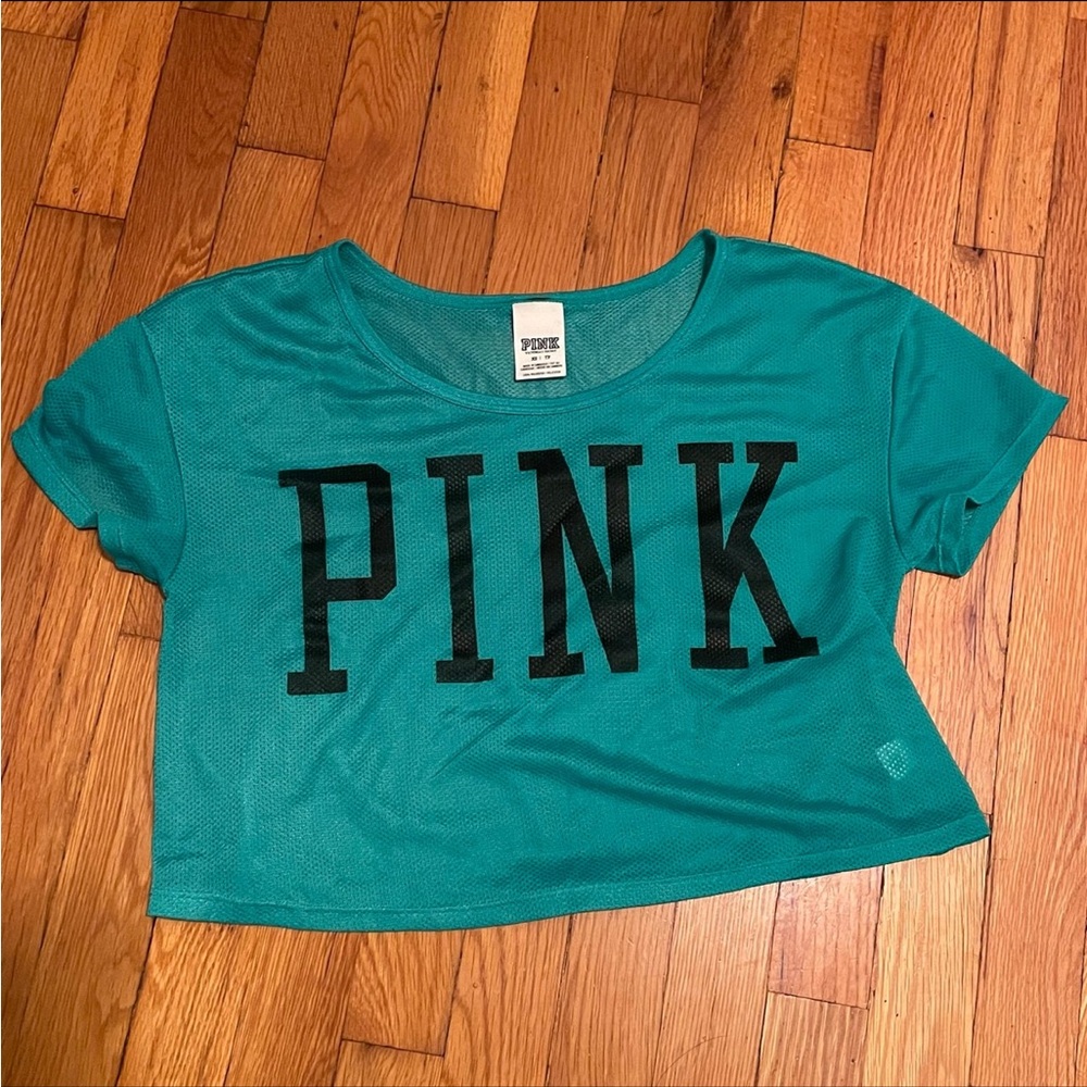 Victoria's Secret PINK jersey style Crop Top